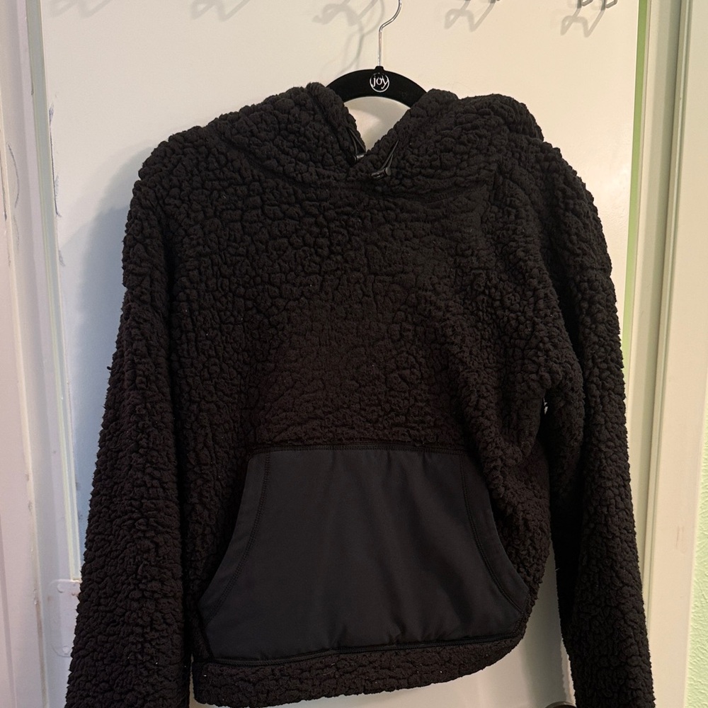 Zella Black Sherpa Hoodie